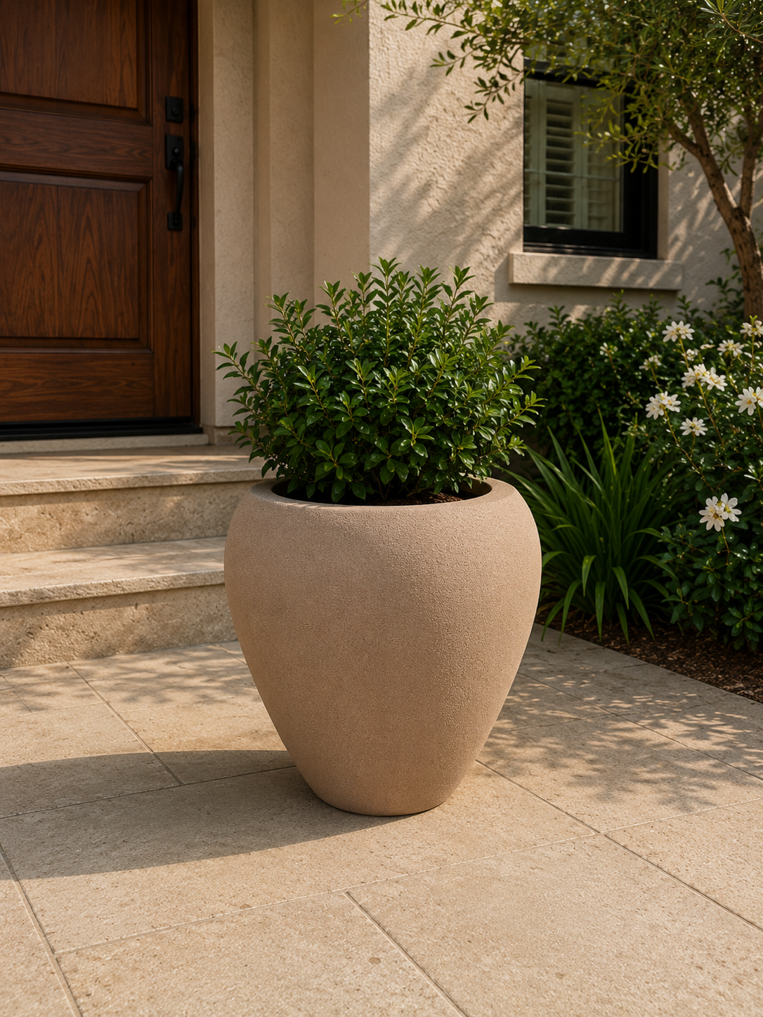 Regal Orb FRP Planter- Large - Premium Planter